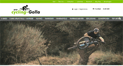 Desktop Screenshot of pro-cycling-golla.de